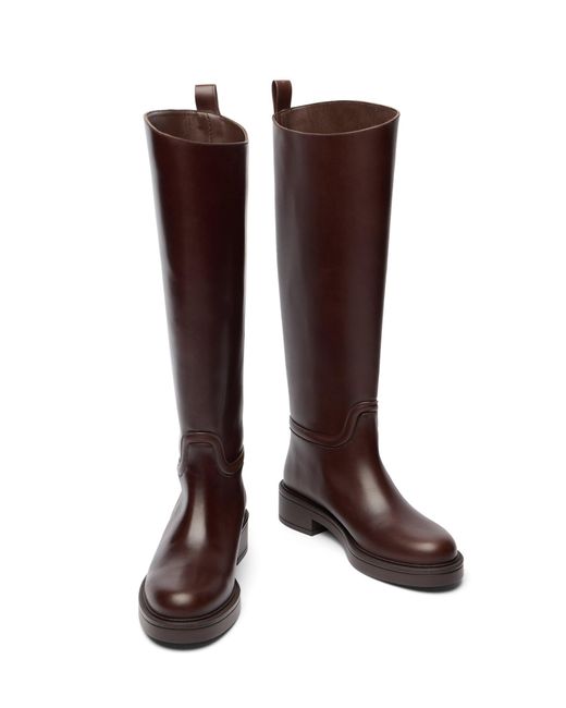 Stuart Weitzman Brown Celia Riding Boot