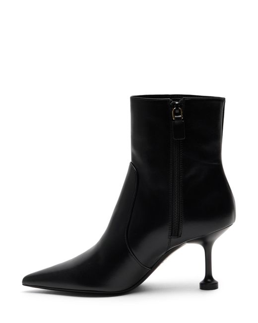 Stuart Weitzman Black Stuartini Zip Bootie 75