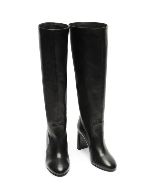 Stuart Weitzman Black Babette Tubo Boot 85