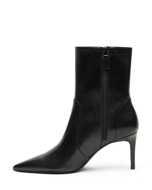 Stuart Weitzman Black Stuart Power Zip 75