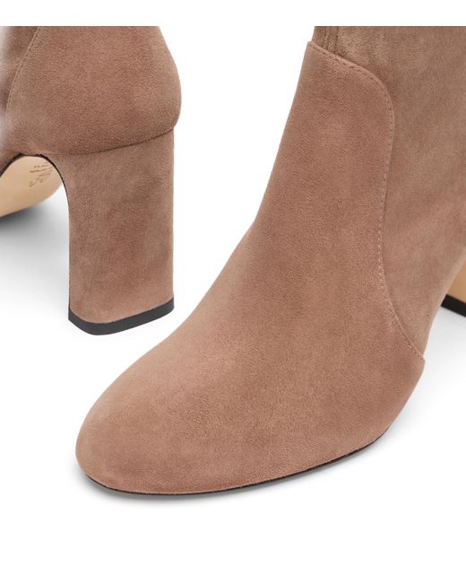Stuart Weitzman Brown Babette Bootie 85