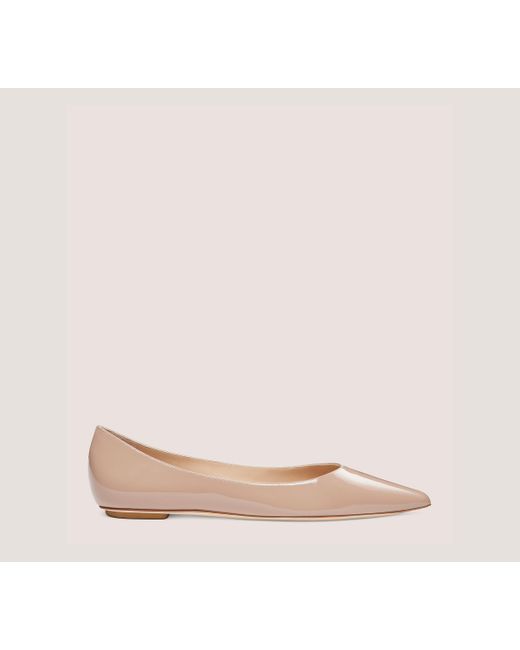 Stuart Weitzman Pink Emilia Flats & Loafers