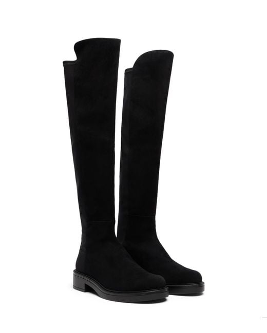5050 Celia Boot di Stuart Weitzman in Black