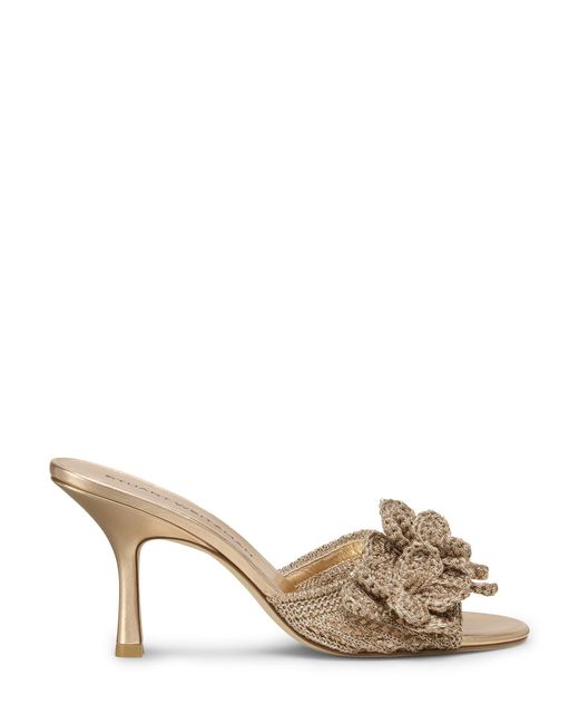 Stuart Weitzman Metallic Lotus Slide 85