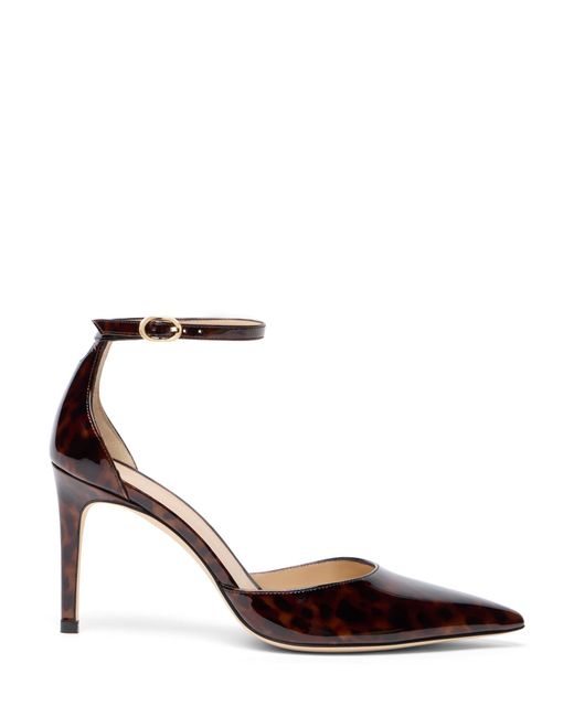 Stuart Weitzman Brown Stuart Power Strap 85
