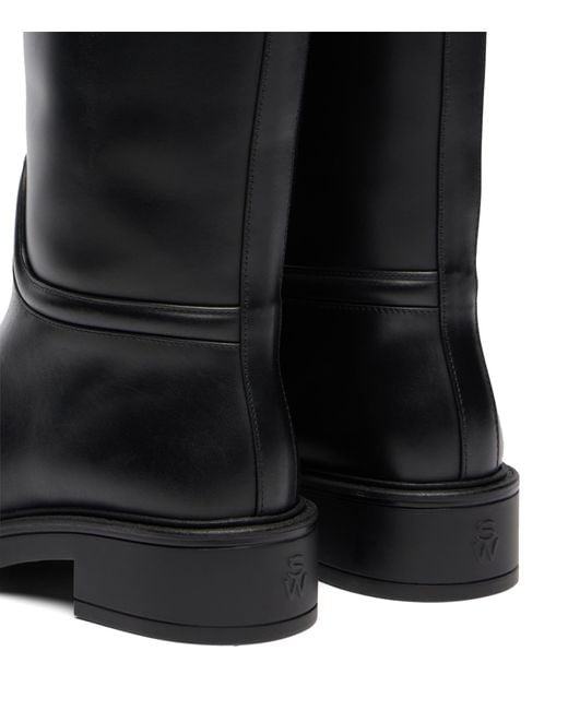 Stuart Weitzman Black Celia Riding Boot