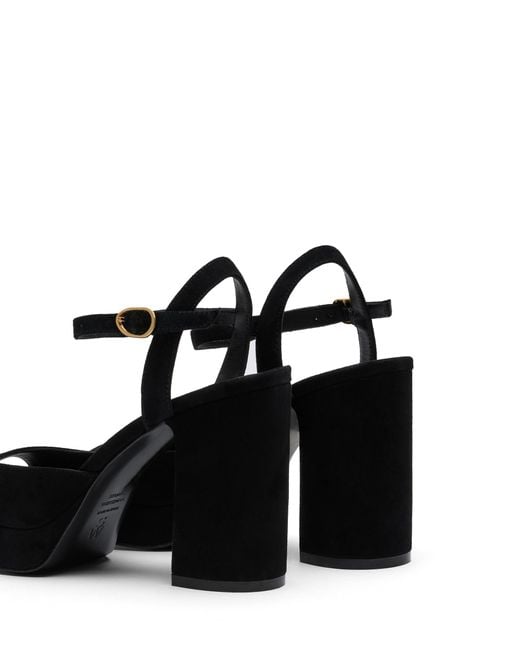 Stuart Weitzman Black Dayna Ii Platform