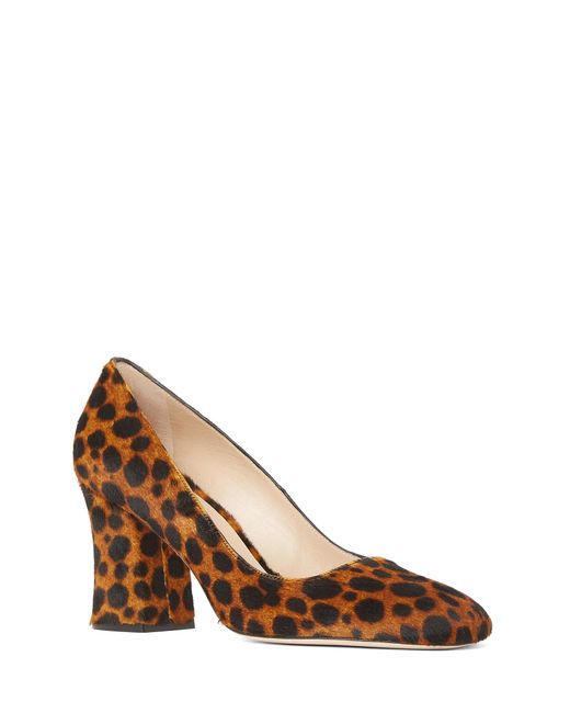 Stuart Weitzman Brown Curveblock 85 Pump