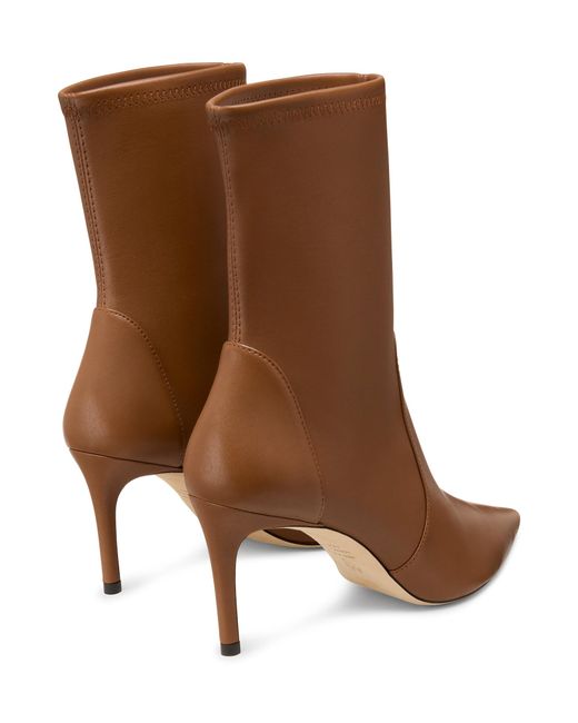 Stuart Weitzman Brown Stuart Power Bootie 75