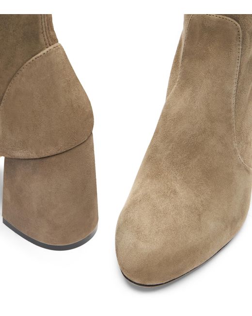 Stuart Weitzman Brown Essentialist Stretch 85