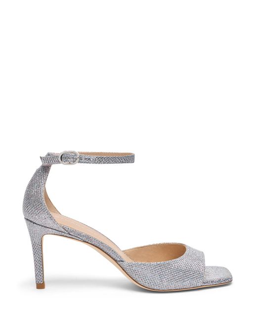 Stuart Weitzman Metallic Nudistia 75 Sandal