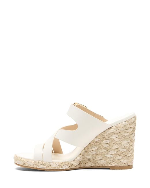 Stuart Weitzman Natural Sai Espadrille Wedge