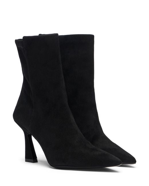 Stuart Weitzman Black 5050 Vinnie Bootie 85