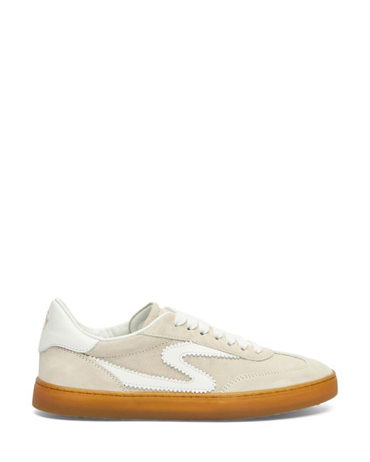 Stuart Weitzman White Sw Runaround Sneaker