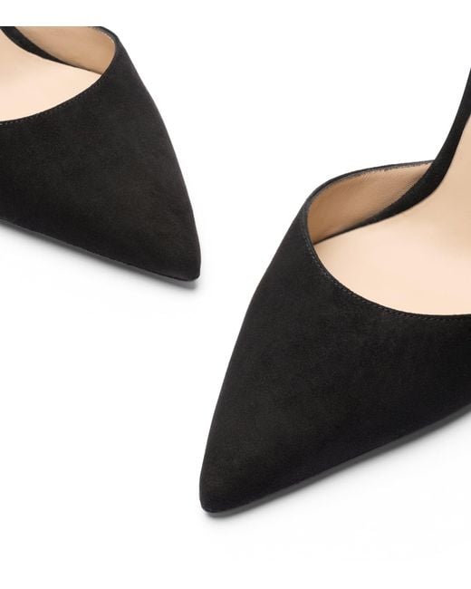 Stuart Weitzman Black Stuart Power Strap 85