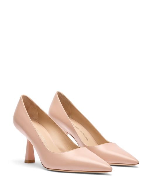 Stuart Weitzman Pink Stuart Sculpt 75