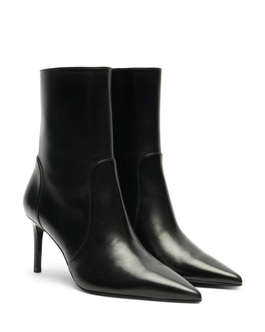 Stuart Weitzman Black Stuart Power Zip 75