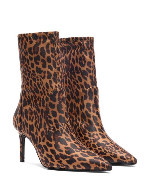 Stuart Weitzman Brown Stuart Power Bootie 10