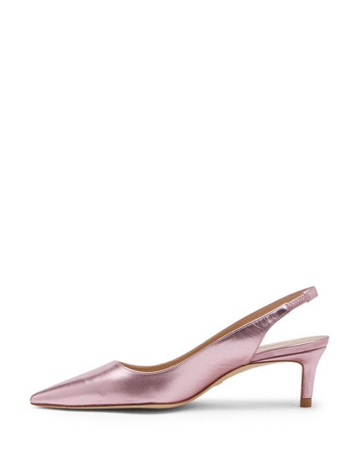 Stuart Weitzman Pink Stuart 50 Slingback Pump