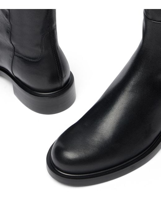 Stuart Weitzman 5050 Gisele Knee-High Boot in Black | Lyst UK
