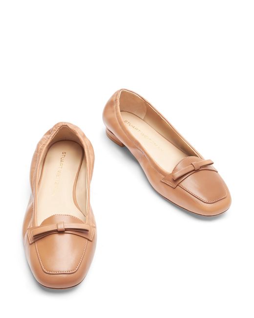 Stuart Weitzman Pink Tully Loafer