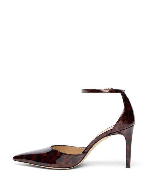 Stuart Weitzman Brown Stuart Power Strap 85