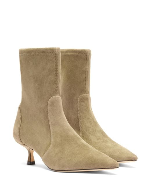 Stuart Weitzman Natural Naomi 50 Bootie