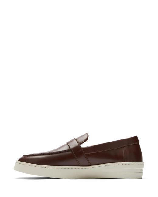 Stuart Weitzman Brown Hamptons Buckle Loafer for men
