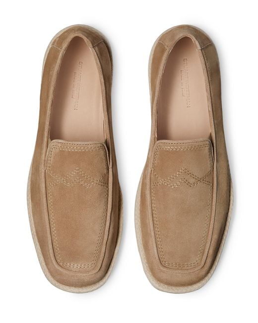 Stuart Weitzman Natural Harbor Venetian Espadrille for men