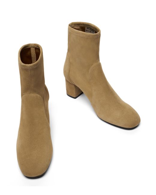 Stuart Weitzman Natural Lucie Bootie
