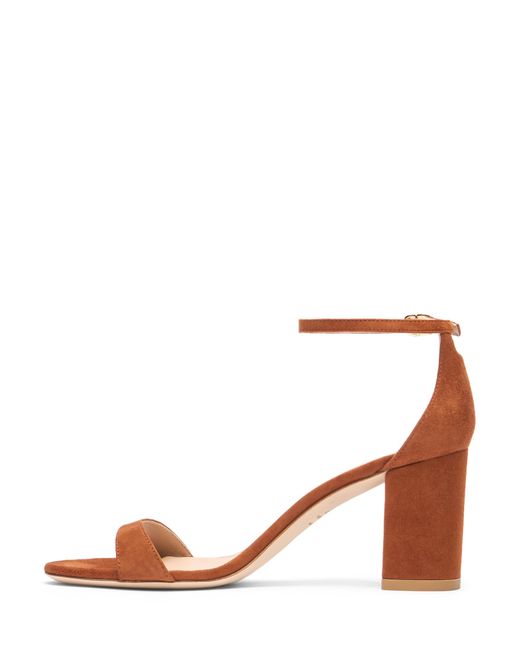 Stuart Weitzman Brown Nudist Block 75