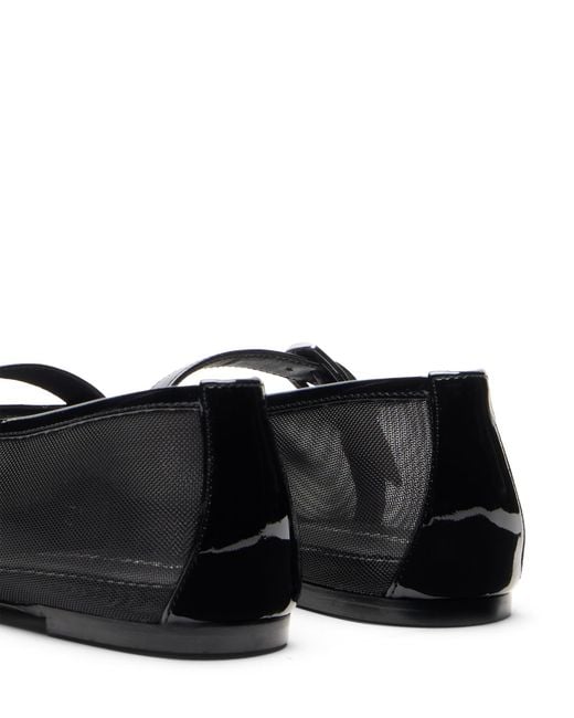 Stuart Weitzman Black Sai Bareitall Mary Jane