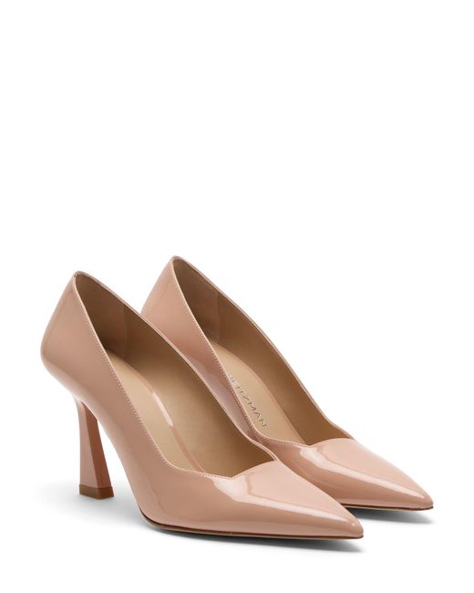 Stuart Weitzman Natural Vinnie 85 Pump