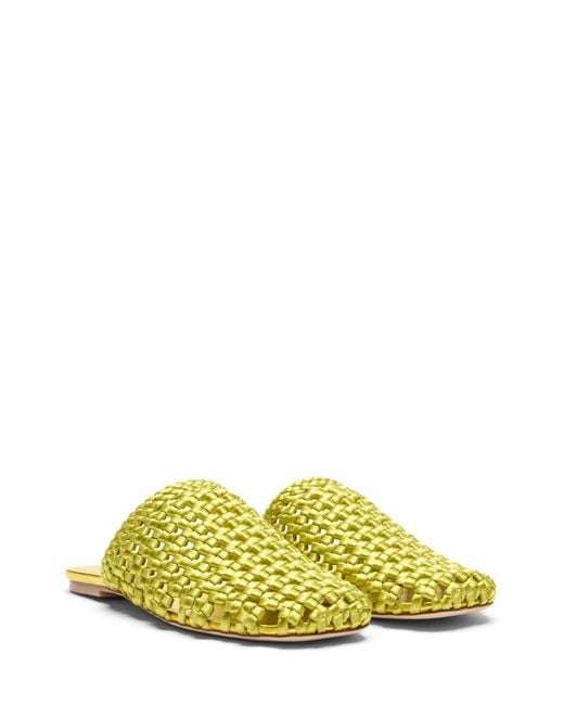 Stuart Weitzman Yellow Marina Mule