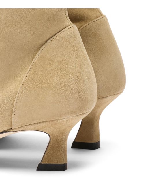 Stuart Weitzman Natural Vinnie Bootie 50