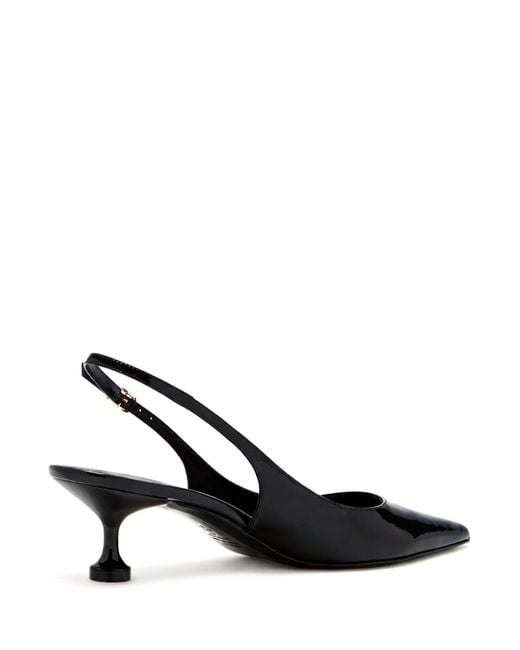 Stuart Weitzman Black Stuartini Slingback 50
