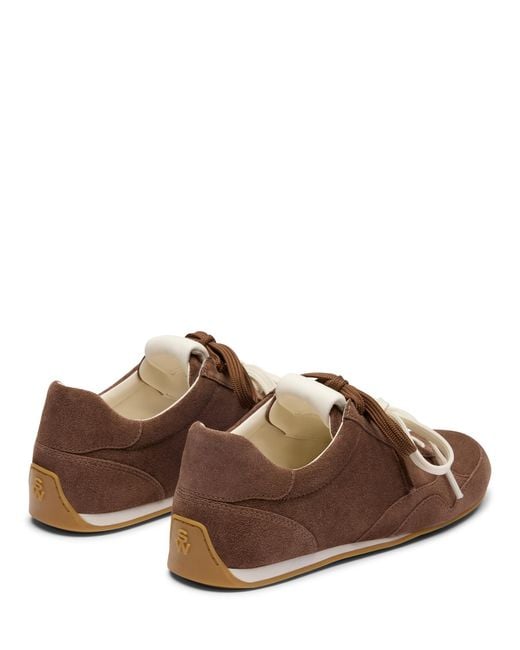 Stuart Weitzman Brown Bond Sport Sneaker