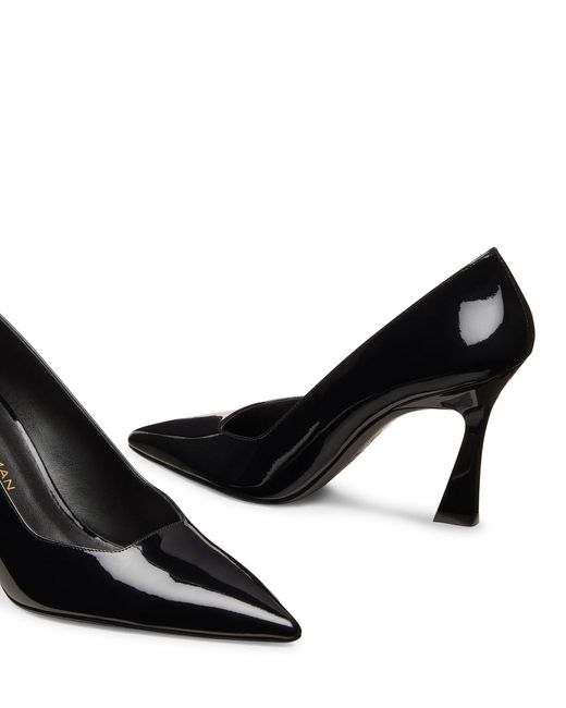 Stuart Weitzman Black Vinnie 85 Pump