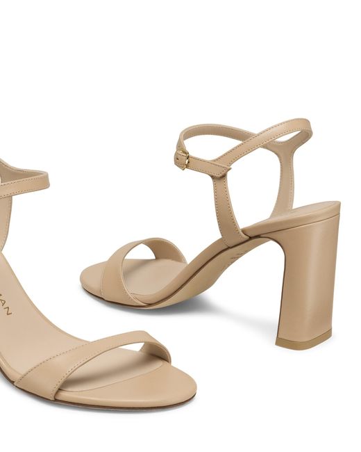 Stuart Weitzman Natural Babette 85