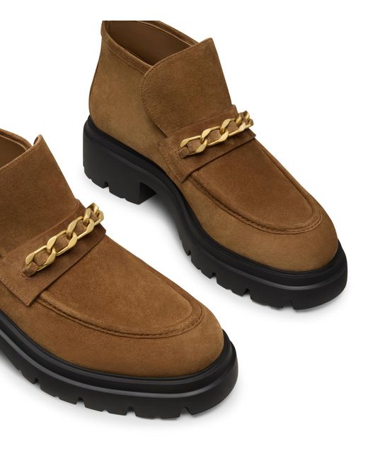 Stuart Weitzman Brown Soluxe Hudson Chukka