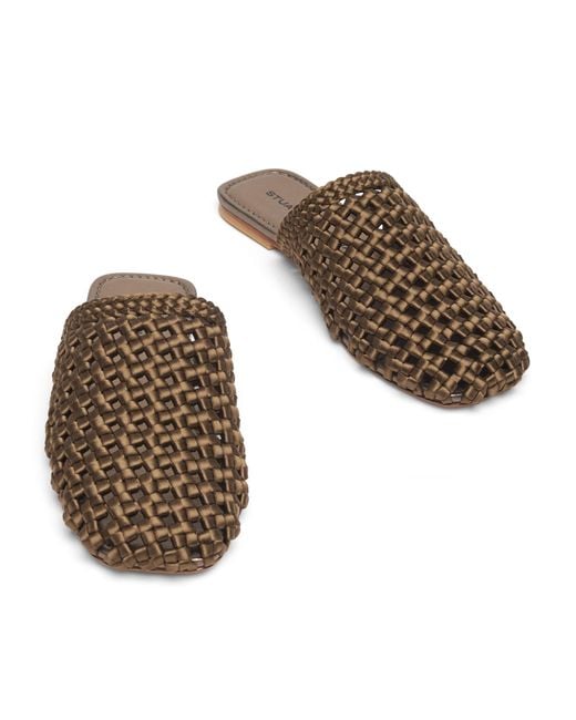 Stuart Weitzman Brown Marina Mule