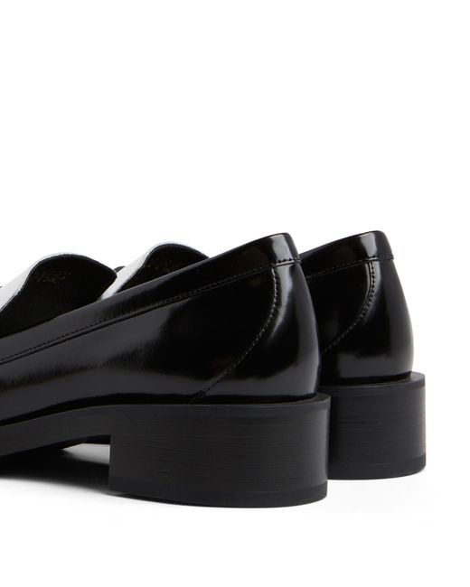 Stuart Weitzman Black Palmer Bold Loafer