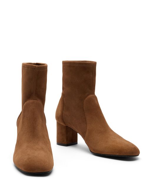 Stuart Weitzman Brown Lucie Bootie