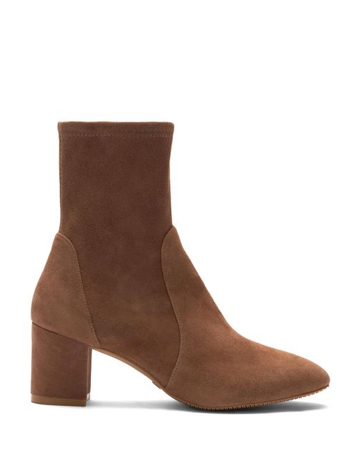 Stuart Weitzman Brown Yuliana 60, Boots And Booties, , Suede Stretch