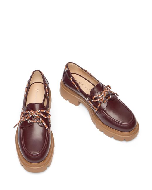 Stuart Weitzman Brown Hudson Moccasin