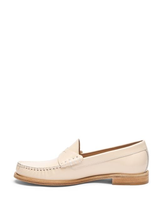 Stuart Weitzman Natural Lottie Loafer