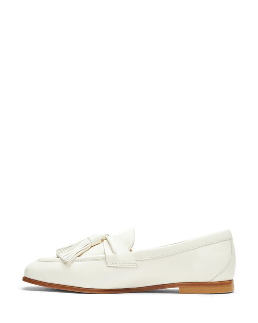 Stuart Weitzman Natural Lindi Tassel Loafer