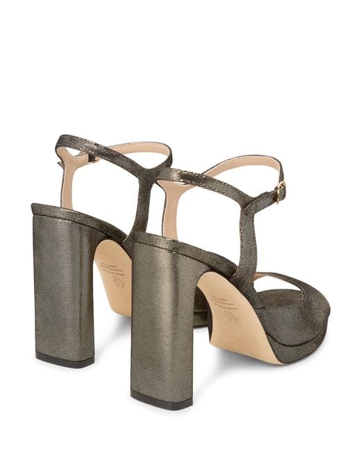 Stuart Weitzman Metallic Babette Platform