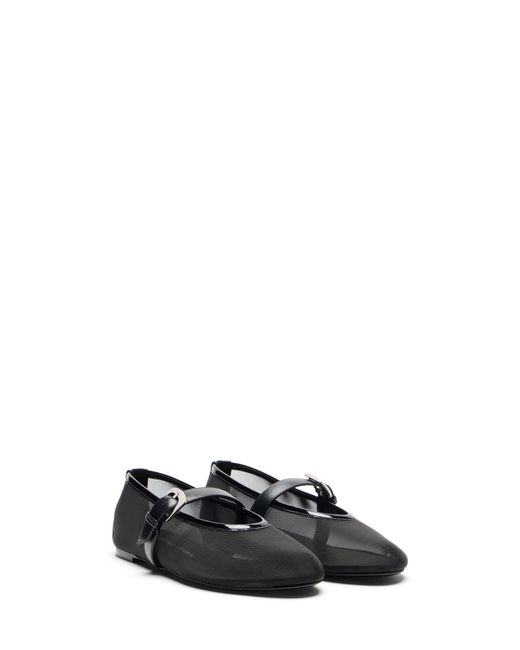 Stuart Weitzman Black Sai Bareitall Mary Jane