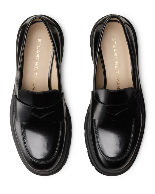 Stuart Weitzman Black Hudson Lite Loafer